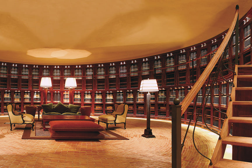 Rosewood Castiglion Del Bosco Wine Library