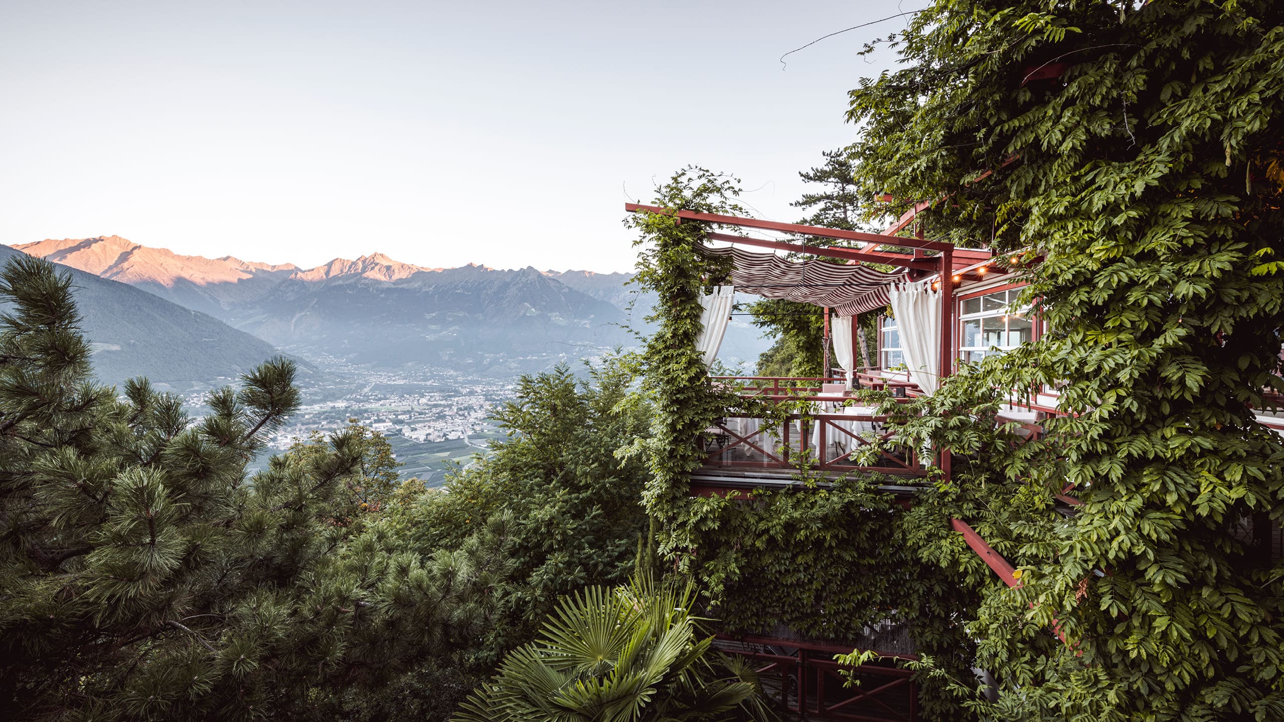 Views of Bolzano in The Alto Adige, Italy