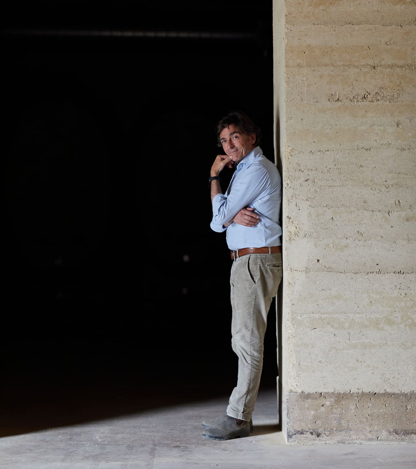 Winemaker Telmo Rodríguez of Bodega Lanzaga