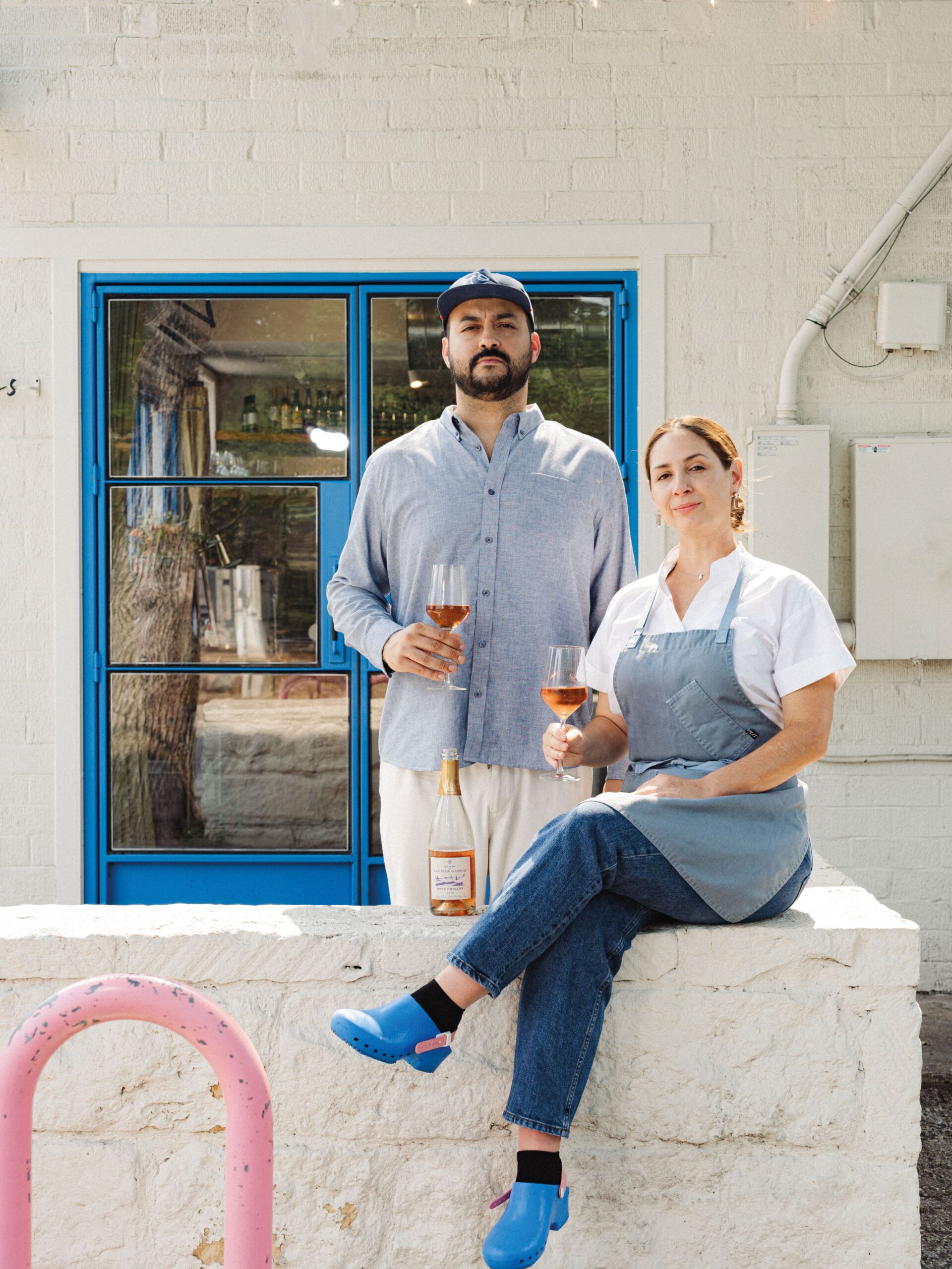 Owners of the wine-focused Birdie's Arjav Ezekiel and Tracy Malechek