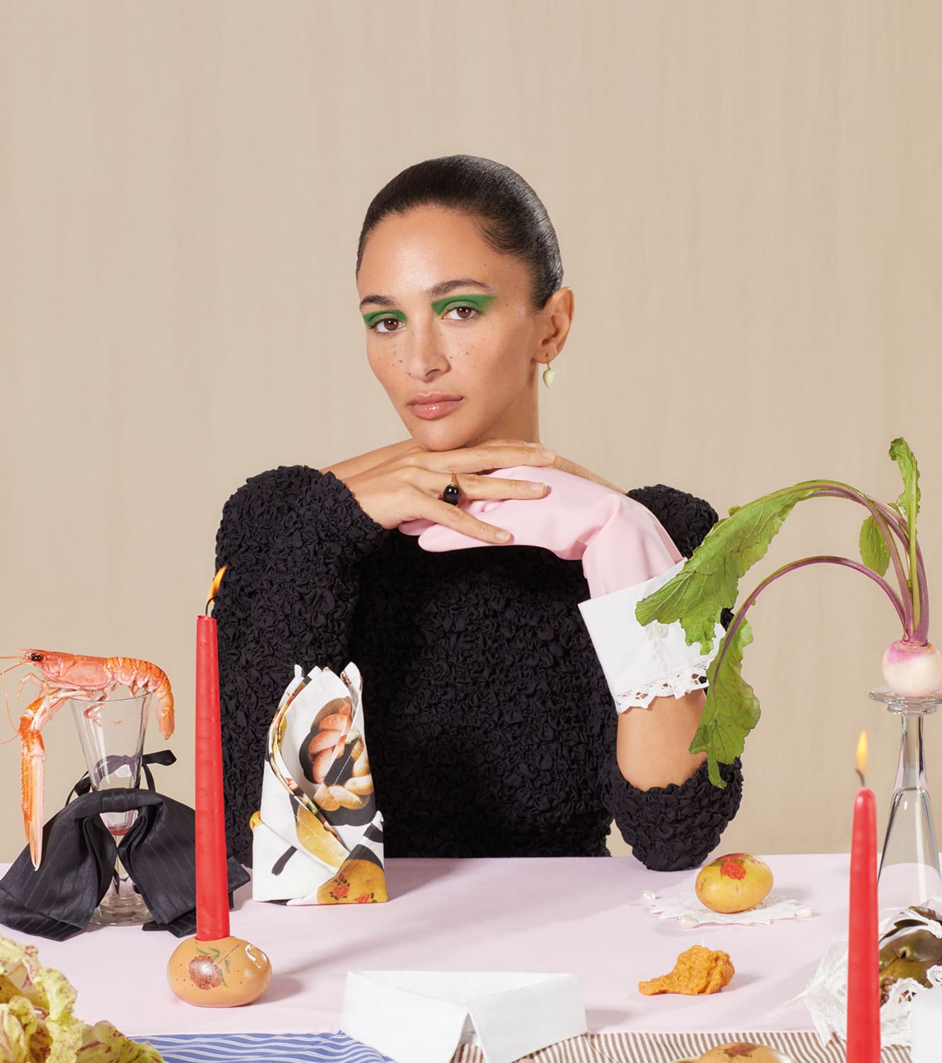 Laila Gohar is a New York based food artist. Photography copyright ©David Brandon