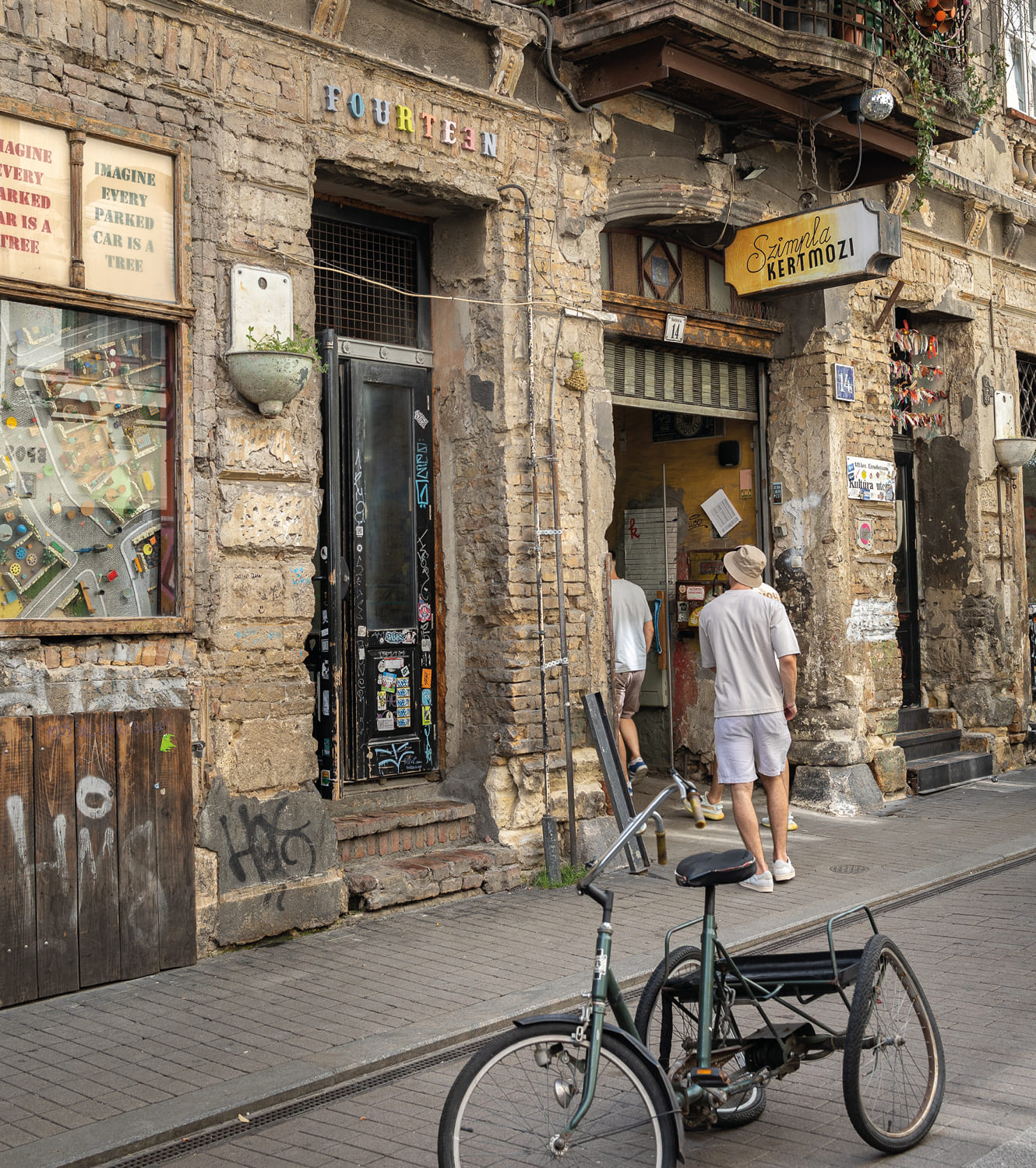 Szimpla Kert, Budapest, Hungary ©Shutterstock in an article in Maze Row Voices