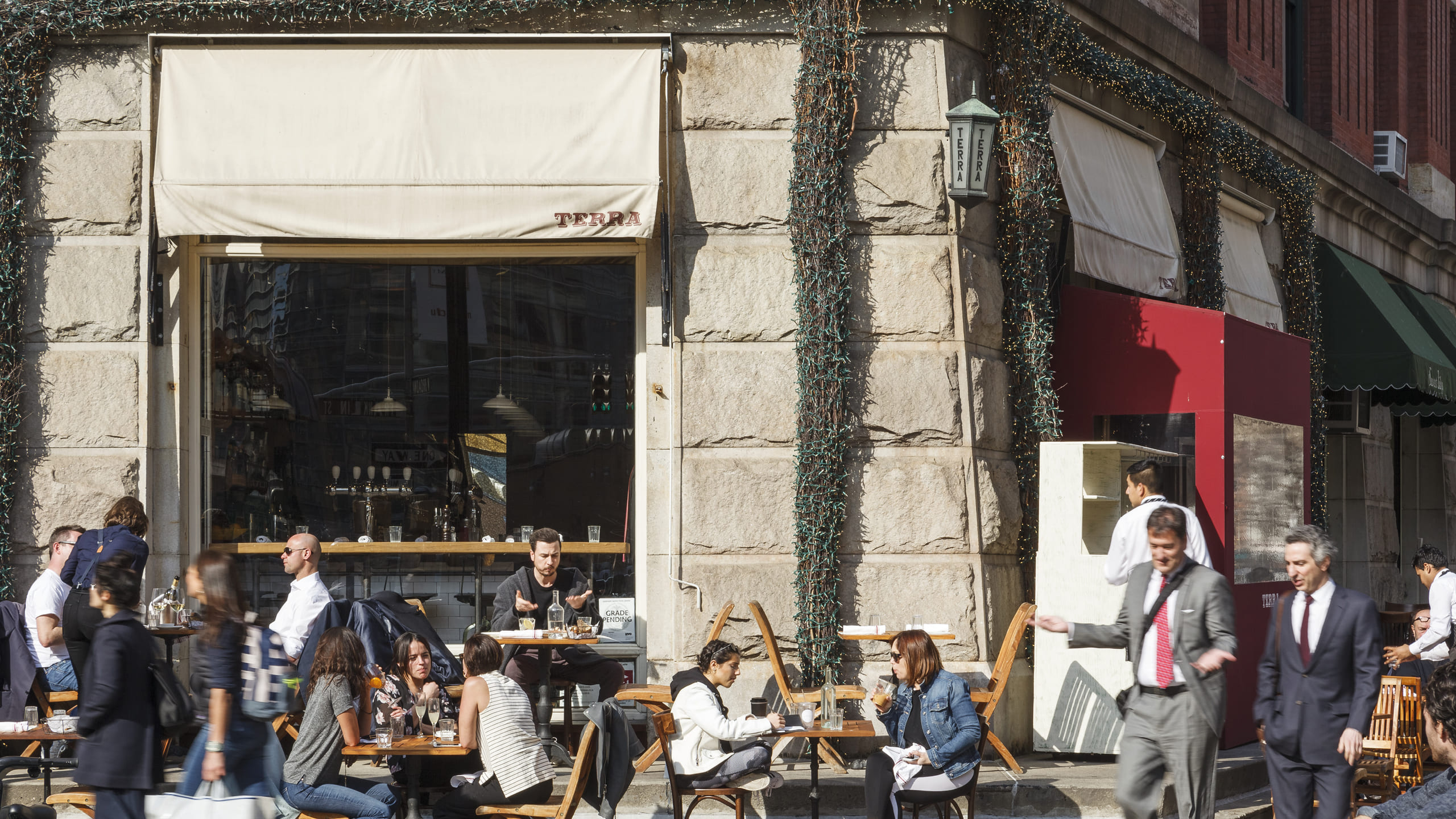 Miracle on Main Street article for Maze Row Voices Terra, a wine bar in New York's vibrant Tribeca in an article in Maze Row Voices